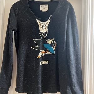 Womens shark sweatshirt